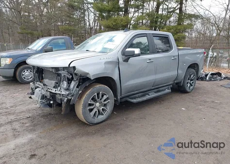 2024 Chevrolet Silverado 1500 4Wd Short Bed Lt With 2Fl из США, поврежденный, VIN 1GCPDKEK4RZ112964